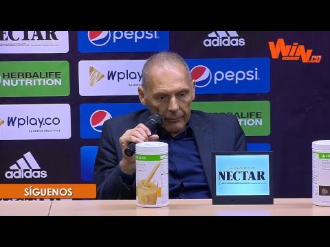Rueda de prensa de Miguel Ángel Russo, técnico de Millonarios