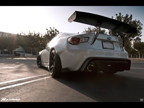 How to install a rocket bunny kit V1 BRZ FRS GT86 Part 1