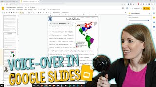 How to Do a Voiceover on Google Slides -- My Preferred Way to Add Audio to Google Slides!