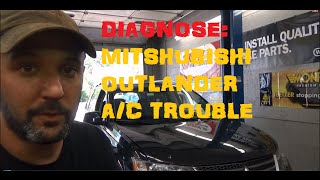 No A/C Mitsubishi Outlander Part 1