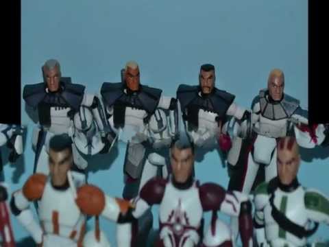 Star Wars the Clone Wars ARC Commander Colt Deffend on Kamino