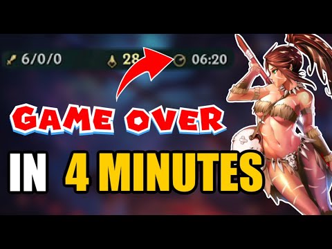 HOW TO CARRY WITH NIDALEE IN 4 MINUTES: Unranked to Challenger #3