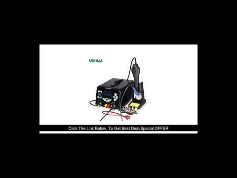 Big Sale YIHUA 853D 5A II 920W SMD Soldering Station USB DC Power Supply Heat Gun BGA Rework Statio