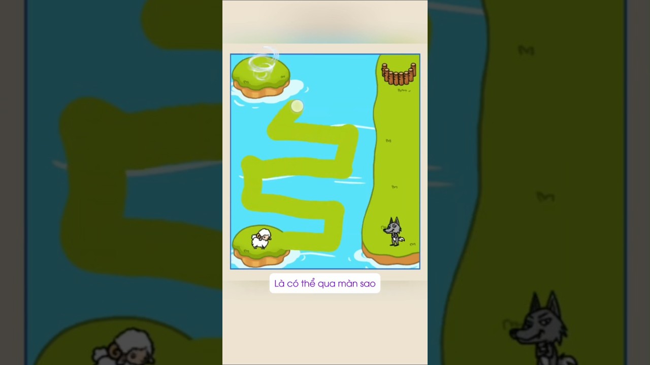 Giúp sói tránh cừu về nhà