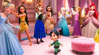 Full Disney Princesses Scene - WRECK-IT RALPH 2 (2018) Movie Clip