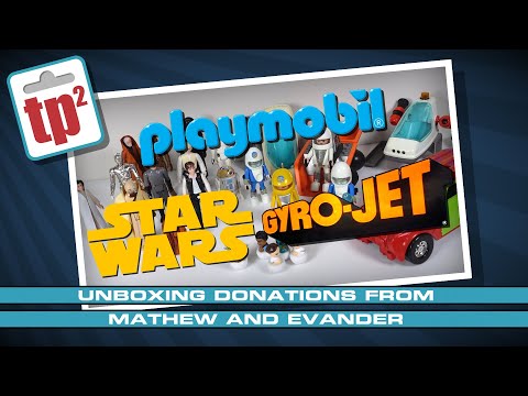 Unboxing donations from Mathew and Evander - Toy Polloi Two