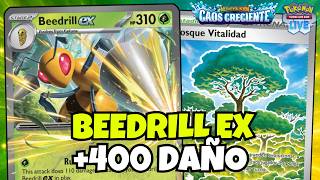 🐝 BEEDRILL EX DECK: +400 DE DAÑO DE UN GOLPE! 🐝 / [ CAOS CRECIENTE ][POKEMON TCG LIVE] [STANDARD]