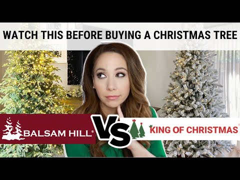 バルサム・ヒル vs キング・オブ・クリスマス |誰がより良いクリスマスツリーを持っていますか |購入前にご覧ください