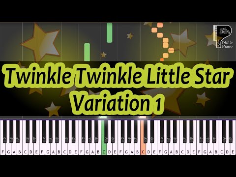 [Variation 1] Twinkle Twinkle Little Star - Mozart