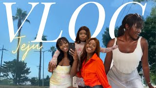 JEJU ISLAND, KOREA | KOREA TRAVEL VLOG | Waterfalls, Afternoon Tea & Lux Resort | Black in Korea