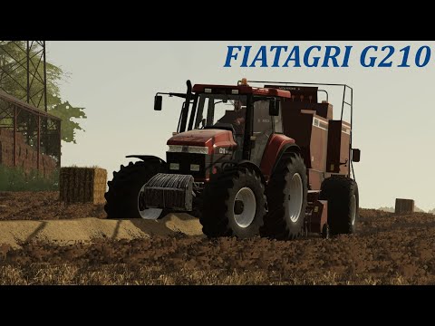 Farming Simulator 19 Fiatagri G210 + Hesston 4900