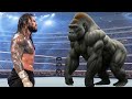 Roman Reigns Vs King Kong Full Match WWE 2K24 25 September 2025