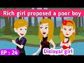 Disloyal girl part 24 | English story | Learn English | English animation | English life stories