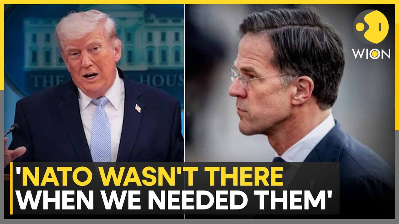 Trump Blasts NATO: Rutte Says Trump's 'Clearly Disappointed With Many NATO Allies' | WION