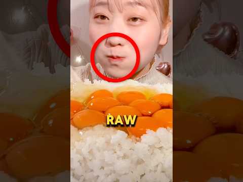 Why Only Japan Eats Raw Eggs 🥚 #japan #shorts