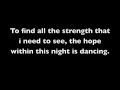 Starlight lyrics by: Leslie Mills :) 