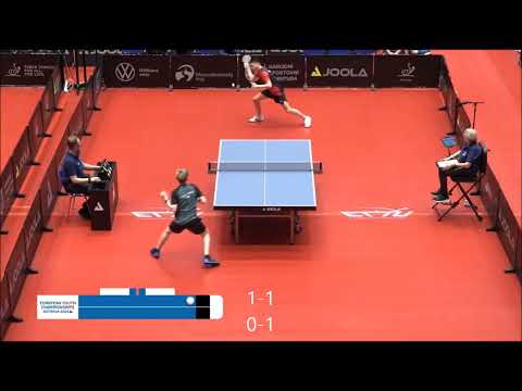 KOIVUMÄKI Jimi vs TANG Dylan | U15 boys teams group, NOR vs FIN |  EYC 2025