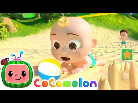 Beach Song | CoComelon 🍉 | Nursery Rhymes