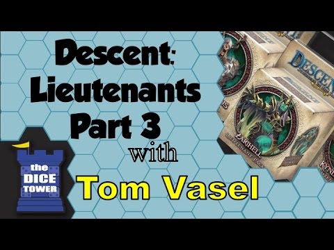 Dice Tower Reviews: Descent Lieutenant Packs (part 3)