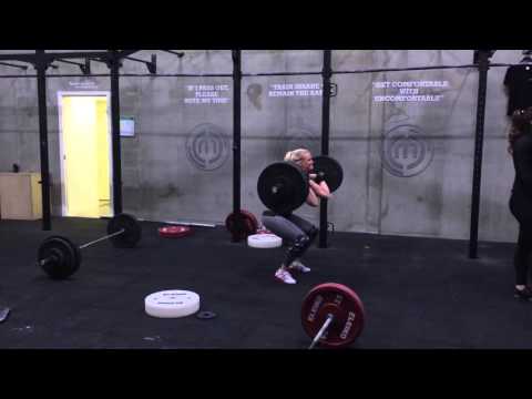 Elin Boman Clean & Jerk 60 kg