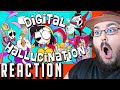 【The Amazing Digital Circus Song】Digital Hallucination (LYRIC VIDEO & ANIMATION) REACTION!!!