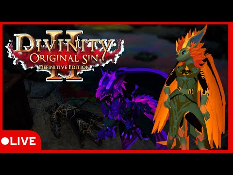 [Divinity: Original Sin 2] Into the Blackpit Caves! - First Year of Streaming