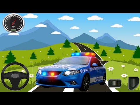 City Police Officer Simulator 2019 - Android Gameplay Police Car parking #1