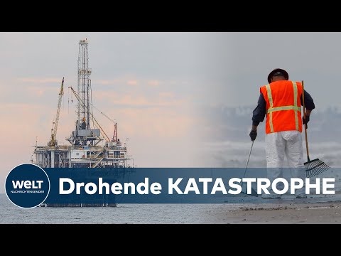 KALIFORNIEN: Knapp 500.000 Liter Rohöl ausgetreten – Küste droht Umweltkatastrophe