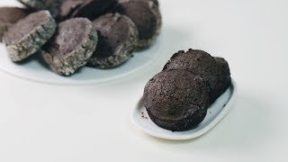오레오 사브레 만들기 (+먹는소리) Oreo Shortbread Cookies Recipe (+eating sound) | 한세 HANSE