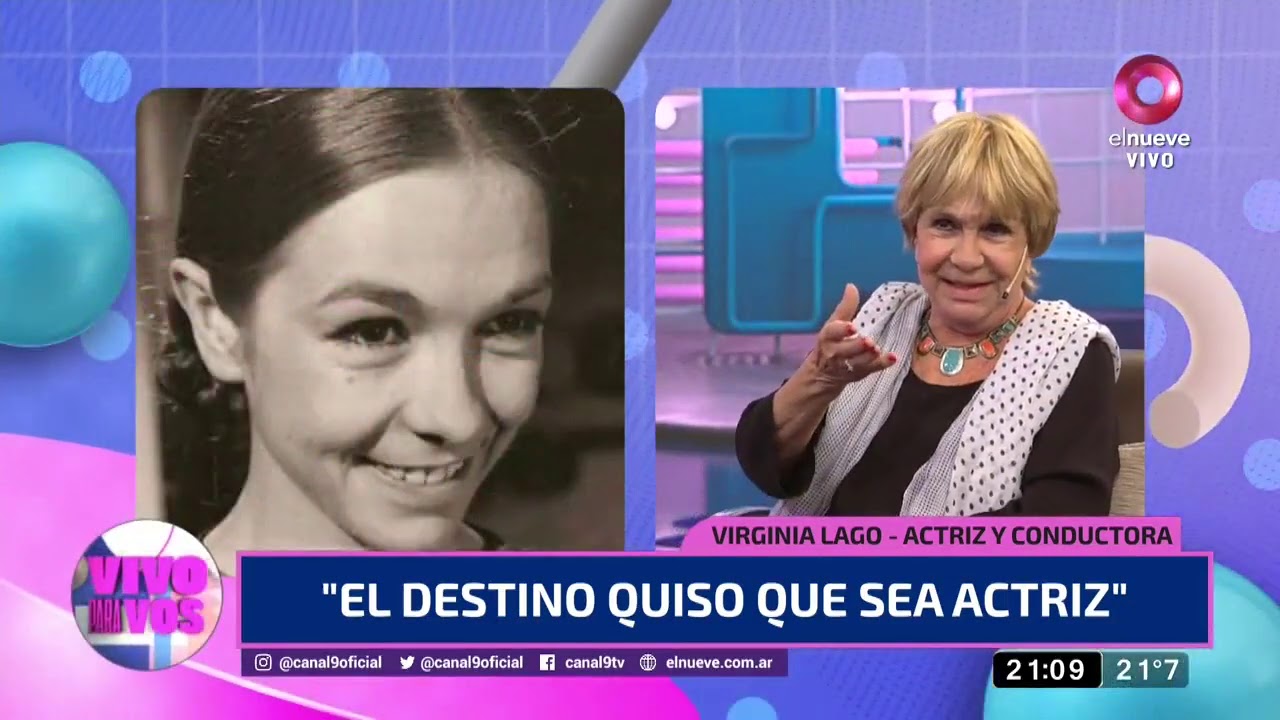 Recorrimos la trayectoria artística de Virginia Lago