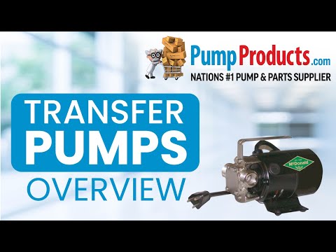 Part of a video titled What are Transfer Pumps? - YouTube