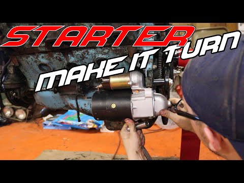 How to Install a Car Starter on a Pontiac V8