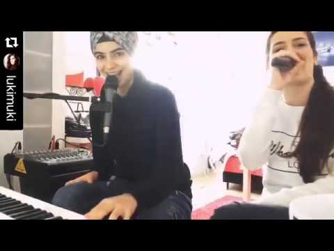 Rukiye Aykanat-Nur Seda ahırdaki buzaği