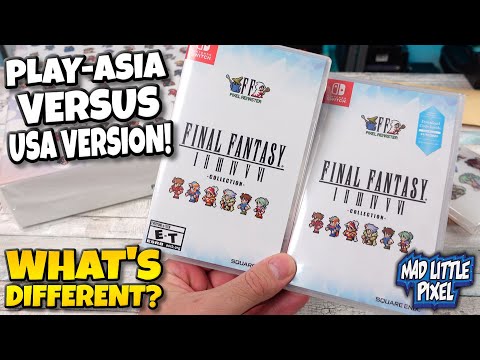 Which Version Is Better? Play-Asia Versus USA Final Fantasy Pixel Remaster Compared!