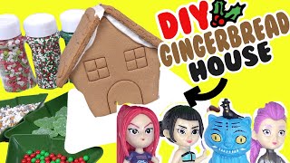 Christmas Gingerbread House Decorating! DIY Crafts for Kids