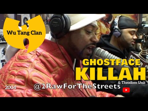 GHOSTFACE KILLAH & THEODORE UNIT "RARE MUST SEE 2004 INTERVIEW" DROPPING CRAZY JEWELS ON EVERYTHING