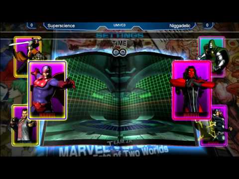CMUken Saturday Night Salt Masters (3/2/2013) - Ultimate Marvel vs Capcom 3 (1/2)