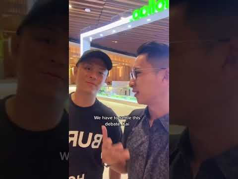 A maneira CERTA de dizer 'LLAO LLAO' 😆 #JomSettleIt #shorts #LlaoLlao