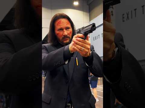 Insane John Wick Cosplay Display! #johnwick #cosplay #cosplayer #cincinnaticomicexpo #cosplayers