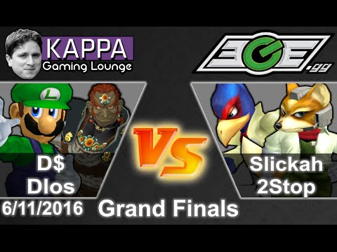 Kappa Melee Monthly (June) - Dlos + D$ vs. 2Stop + Slickah - Grand Final