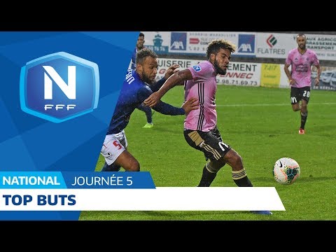 Le Top buts (J5) I National FFF 2019-2020