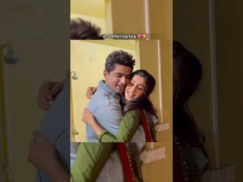A comforting hug 🥰💖 #abhishekkumar #ishamalviya #shorts #love #trending