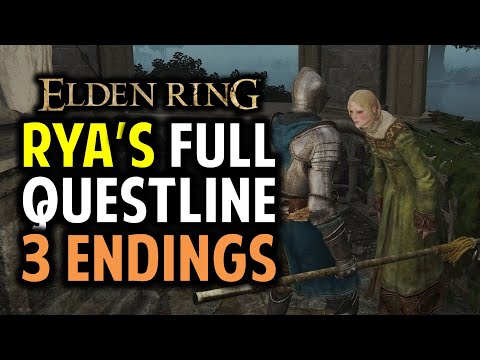 Rya Snakeborn Full Questline & Locations | 3 Endings: Give/Don't Give Tonic OR Kill Rya | Elden Ring