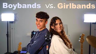 Boybands vs. Girlbands (Brother &amp; Sister SING OFF)