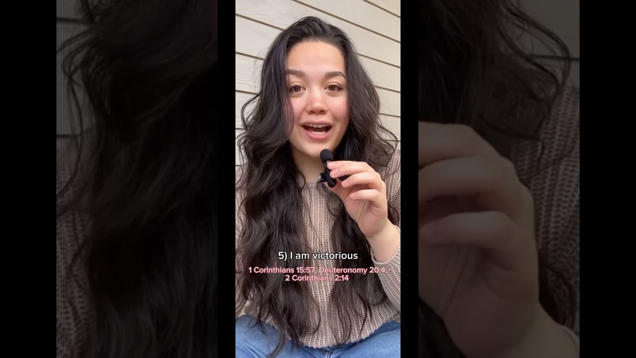 7 biblical “I am” affirmations🤍#affirmations #christian #bible #Jesuslovesyou  #encouragement