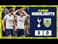 Son's Puskas award winning goal | CLASSIC HIGHLIGHTS | Spurs 5-0 Burnley