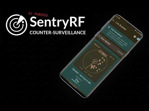 SentryRF: AI Tracker & Anti-Spy Detector 소개 영상
