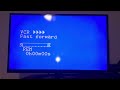 Demonstration On My Mitsubishi VCR On My Great Mouse Detective 1992 VHS