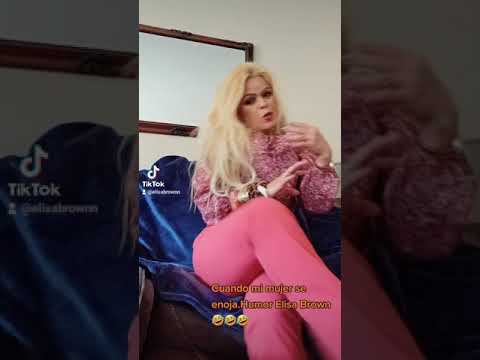 Mi mujer se pone histórica.#humordivertido#elisabrown#mujer#histerica