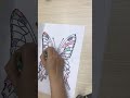 Vẽ và tô màu Con Bướm, Bé học vẽ tranh | Glitter Butterfly coloring and drawing for Kids & Toddlers